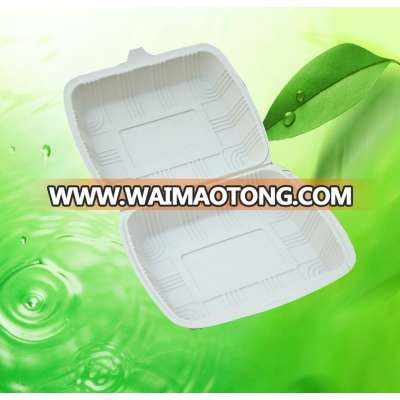 disposable food packaging 2000ml cornstarch microwave safe